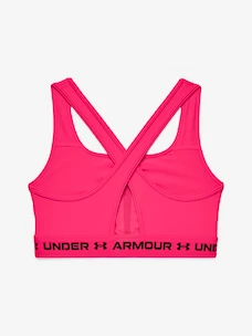 Sport BH Under Armour  Crossback Mid Bra-PNK