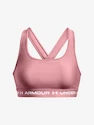 Sport BH Under Armour  Crossback Mid Bra-PNK