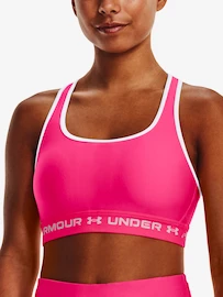 Sport BH Under Armour Crossback Mid Bra-PNK