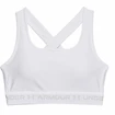 Sport BH Under Armour  Crossback Mid Bra-WHT