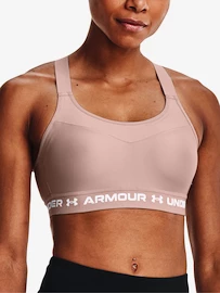 Sport BH Under Armour High Crossback Bra-PNK