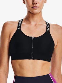 Sport BH Under Armour Infinity High Bra Zip-BLK