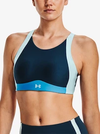 Sport BH Under Armour Infinity Mid High Neck Shine-BLU