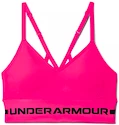 Sport BH Under Armour  Seamless Low Long Htr Bra pink Beta Tint