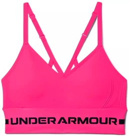 Sport BH Under Armour Seamless Low Long Htr Bra pink Beta Tint