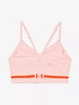 Sport BH Under Armour  Seamless Low Long Htr Bra pink Beta Tint