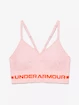 Sport BH Under Armour  Seamless Low Long Htr Bra pink Beta Tint  L