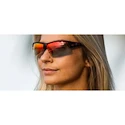 Sport Brille Tifosi  Crit Black/Red Clarion Red Fototec