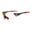 Sport Brille Tifosi  Rail XC Satin Vapor Clarion Red Fototec