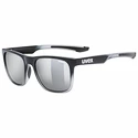 Sport Brille Uvex  LGL 42 Black Transparent/Mirror Silver (2916)