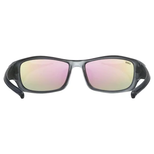 Sport Brille Uvex Sportstyle 211 Smoke Mat/Mirror Green (Cat. 3)