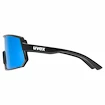 Sport Brille Uvex  Sportstyle 235 P Black Mat/ Mir.Blue