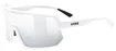 Sport Brille Uvex  Sportstyle 235 White Mat/Mirror Silver (Cat. 3)