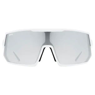 Sport Brille Uvex  Sportstyle 235 White Mat/Mirror Silver (Cat. 3)