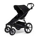 Stadt-Kinderwagen Thule Urban Glide 4-wheel Black + Bassinet Mid blue SET 4in1