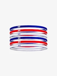 Stirnband für Damen Under Armour Mini Headbands (6pk)-BLU