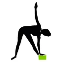 Stufenbox Schildkröt  Yoga Block Green