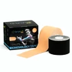 Tape-Band BronVit  Sport kinesiology tape balení 2 x 6m – classic – černá + béžová