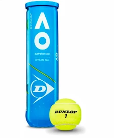 Tennisbälle Dunlop Australian Open (4 Pack)