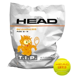 Tennisbälle Head T.I.P. Orange (72B)