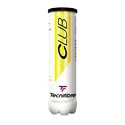 Tennisbälle Tecnifibre  Club (4 Pack)