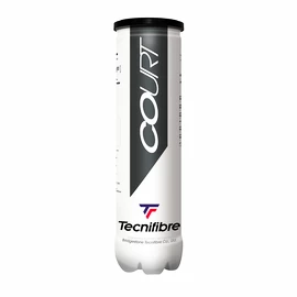 Tennisbälle Tecnifibre Court (4 Pack)