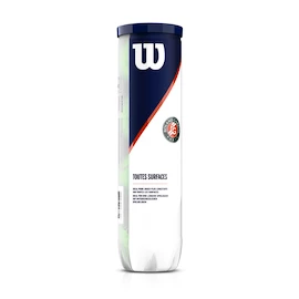 Tennisbälle Wilson Roland Garros All Court (4 Pack)