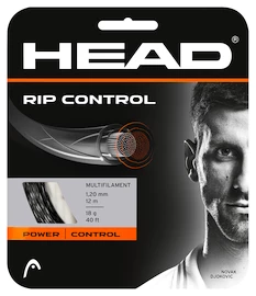 Tennissaite Head RIP Control Black 1.30 mm (12 m)