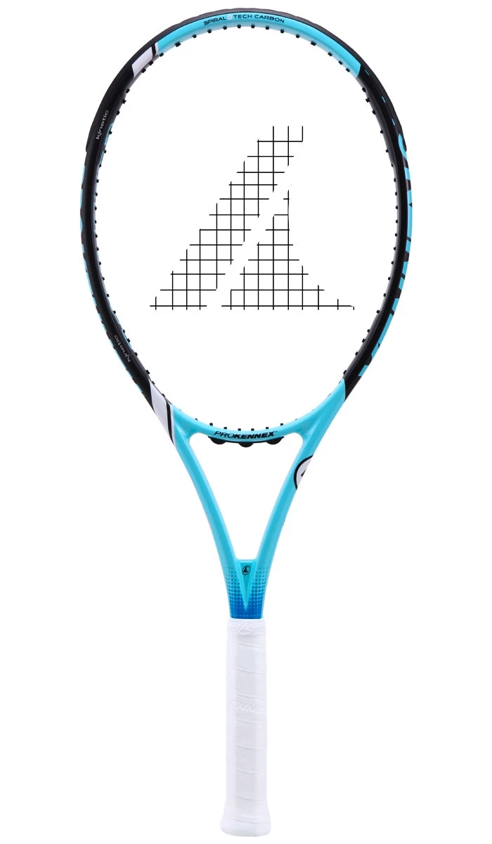 Tennisschläger ProKennex Kinetic Q+15 Light (260g) Black/Blue 2021