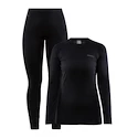 Thermoset für Frauen Craft  Core Warm Baselayer black  XL