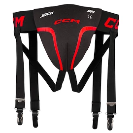 Tiefschutz CCM Jock Combo Black/Red Junior