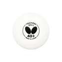 Tischtennisbälle Butterfly  Training Ball 40+ White (120 ks)