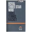 Tischtennisschläger Stiga  Stiga Royal 3-Star WRB