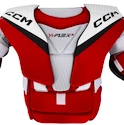 Torwart-Hockeyweste CCM YTflex 3 White/Red Bambini (Youth)