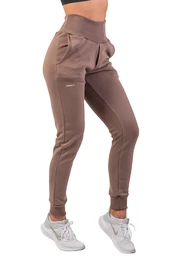 Trainingshose Nebbia High-Waist Loose Fit Sweatpants "Feeling Good" 409 brown