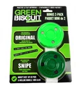 Trainingspuck Green Biscuit  Bonus 2 pack