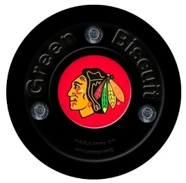 Trainingspuck Green Biscuit Chicago Blackhawks