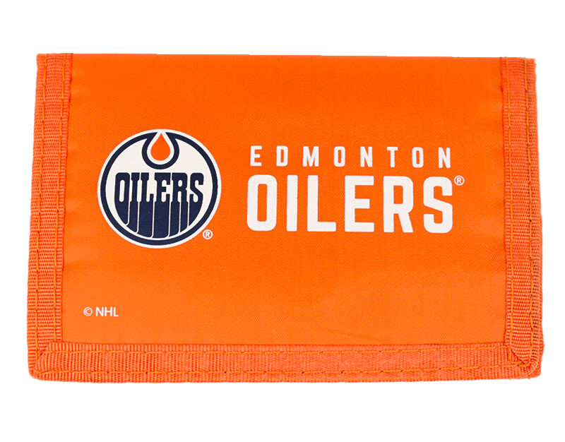 TriFold Nylon Wallet NHL Edmonton Oilers Sportartikel Sportega