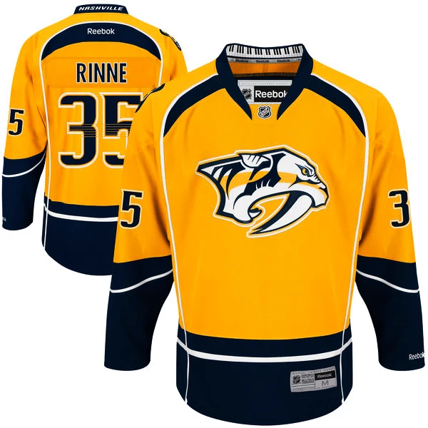 Nashville Predators Reebok NHL Hockey Jersey Pekka Rinne #35 Mens
