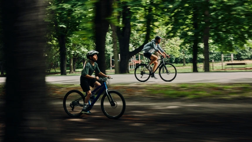 WOOM Explore Fahrrad in der Natur