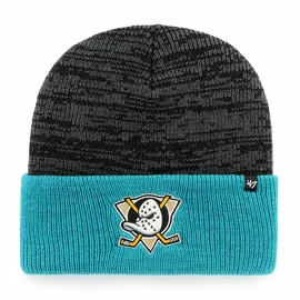 Wintermütze 47 Brand Two Tone Brain Freeze Cuff Knit NHL Chicago Anaheim Ducks