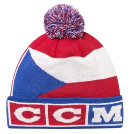 Wintermütze CCM FLAG POM KNIT TEAM CZECH Multiple Team Color